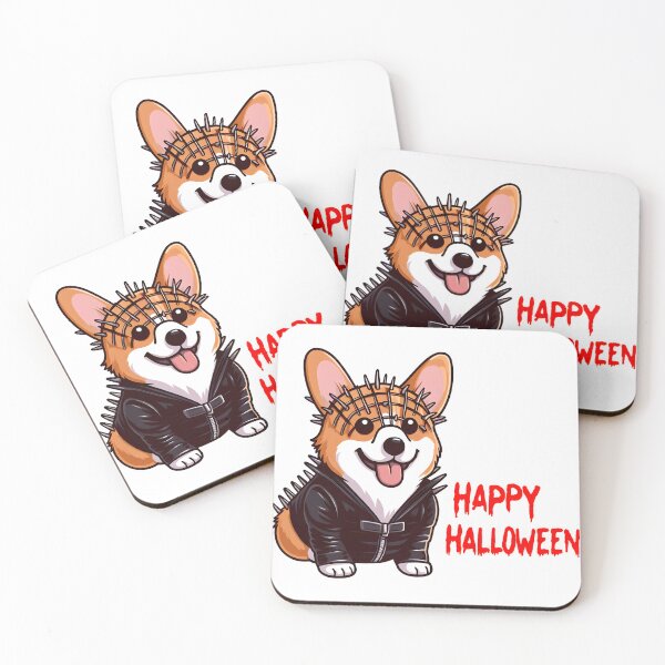 Item preview, Corgi Unleashes Hell - Hellraiser Inspired Halloween Design designed and sold by EpicPaws.