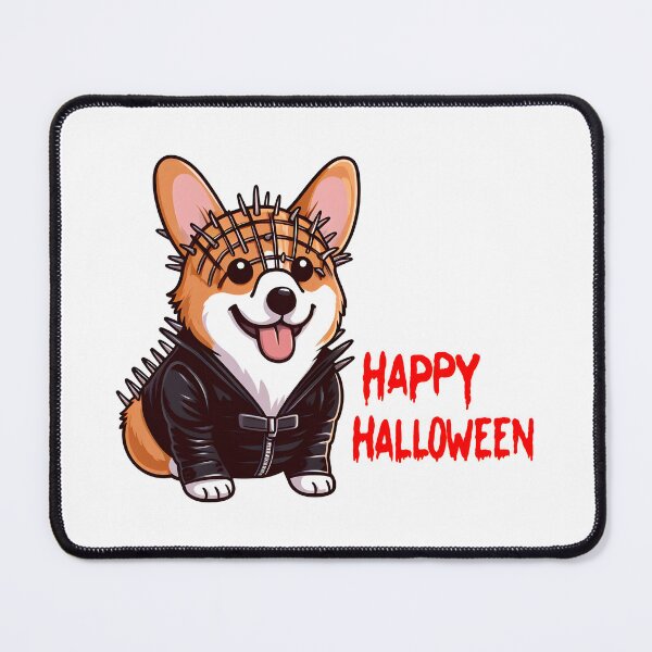 Item preview, Corgi Unleashes Hell - Hellraiser Inspired Halloween Design designed and sold by EpicPaws.