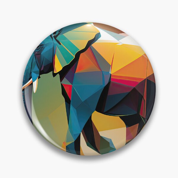 Item preview, Explore Simplistic & Minimalistic African Elephant Art designed and sold by ArtificialGenes.