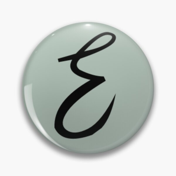 Item preview, Cutesy Calligraphy E designed and sold by Meg-Hoyt.