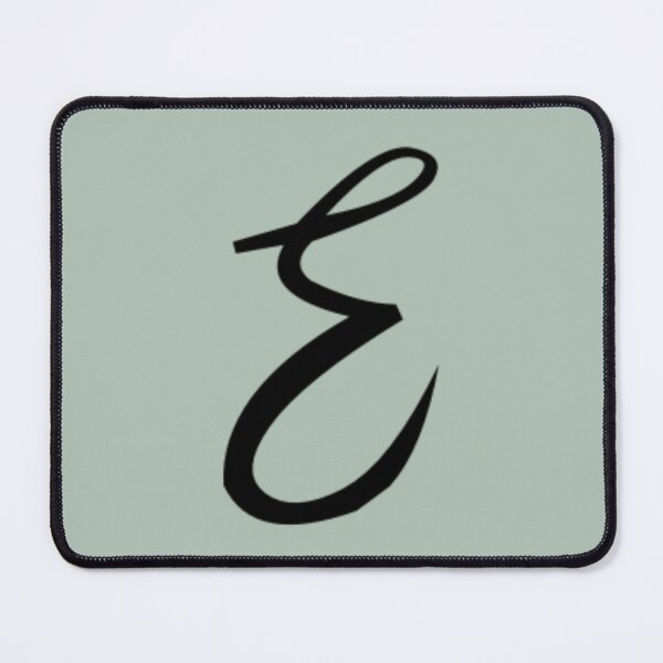 Item preview, Cutesy Calligraphy E designed and sold by Meg-Hoyt.