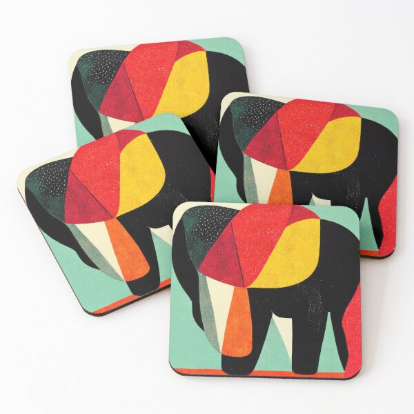 Item preview, Explore Simplistic & Minimalistic African Elephant Art designed and sold by ArtificialGenes.
