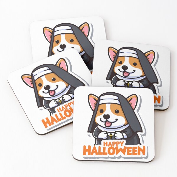 Item preview, Corgi Blessings - The Purrfect Pup Nun for Halloween designed and sold by EpicPaws.