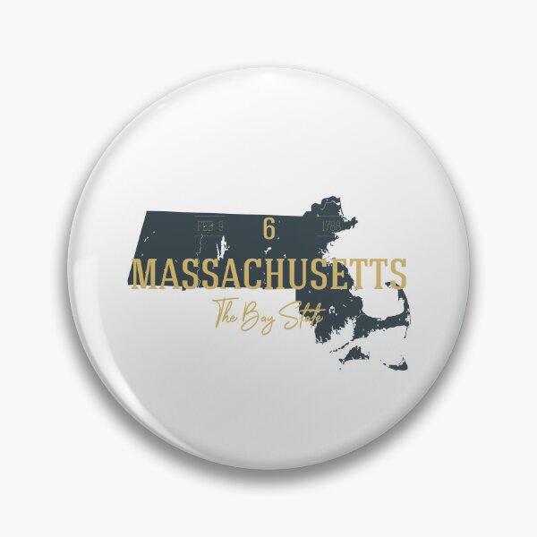 Item preview, American state map. Massachusetts. The Bay State designed and sold by dk-design85.