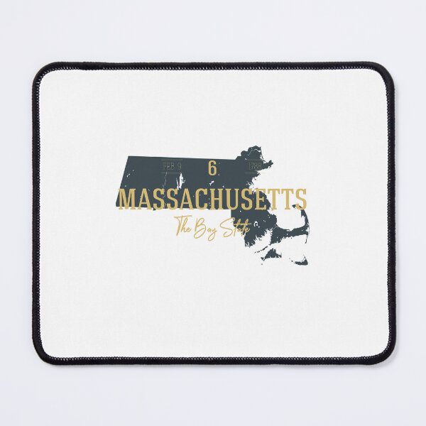 Item preview, American state map. Massachusetts. The Bay State designed and sold by dk-design85.