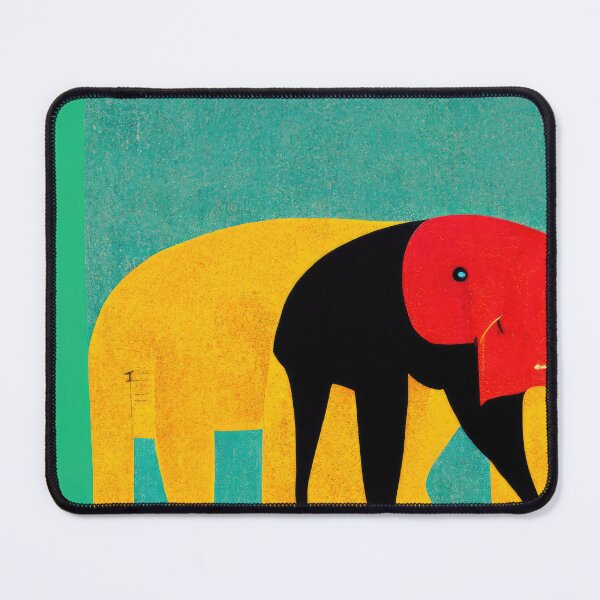 Item preview, Explore Simplistic & Minimalistic African Elephant Art designed and sold by ArtificialGenes.