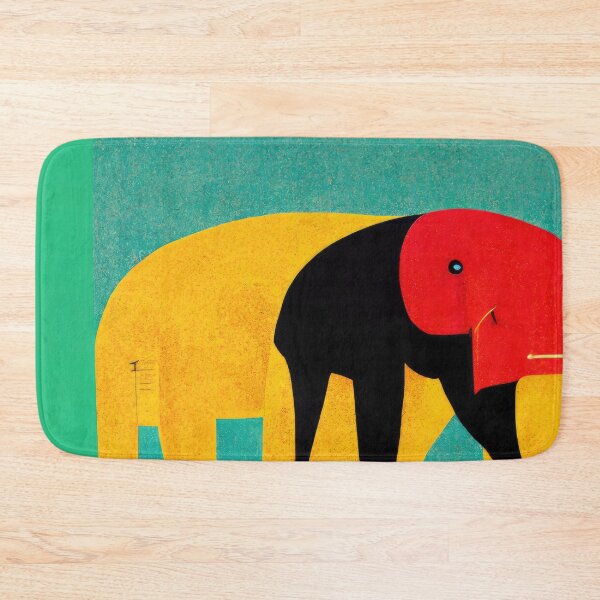Item preview, Explore Simplistic & Minimalistic African Elephant Art designed and sold by ArtificialGenes.