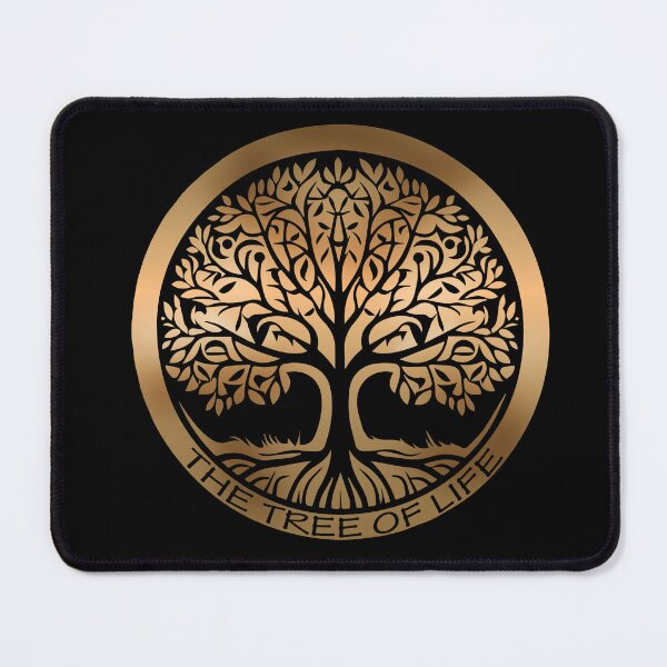 Item preview, The Tree of Life (gold) designed and sold by WideIsTheGate.