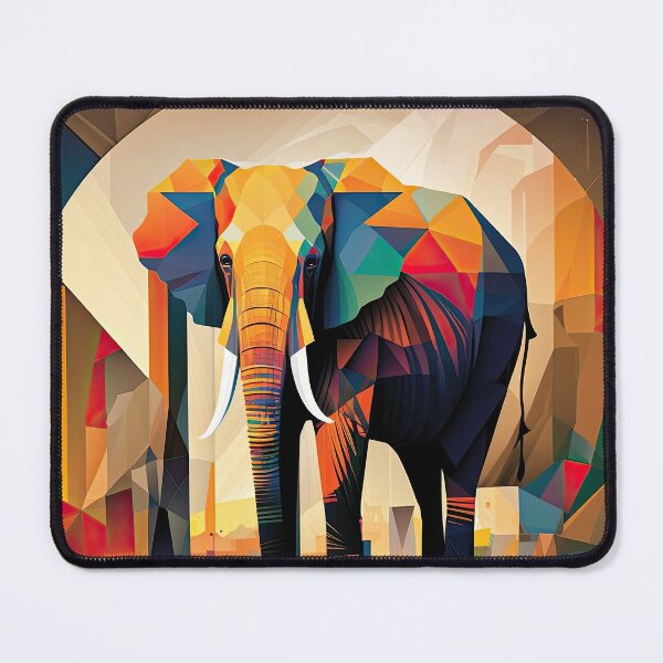 Item preview, Explore Simplistic & Minimalistic African Elephant Art designed and sold by ArtificialGenes.