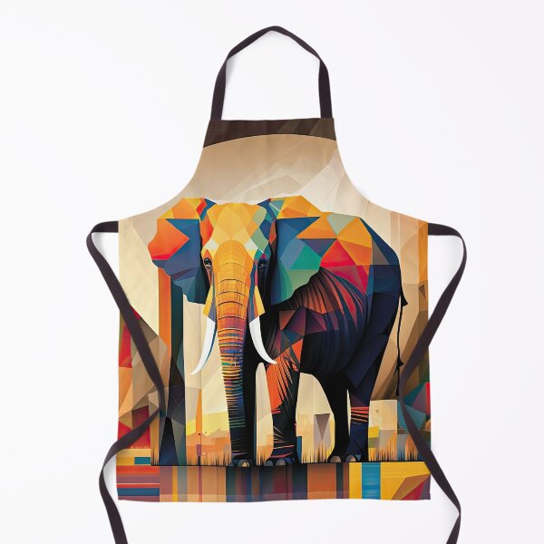 Item preview, Explore Simplistic & Minimalistic African Elephant Art designed and sold by ArtificialGenes.