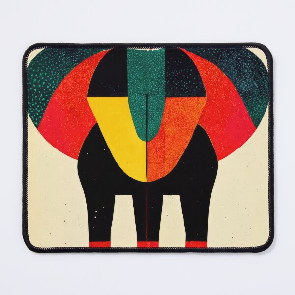 Item preview, Explore Simplistic & Minimalistic African Elephant Art designed and sold by ArtificialGenes.