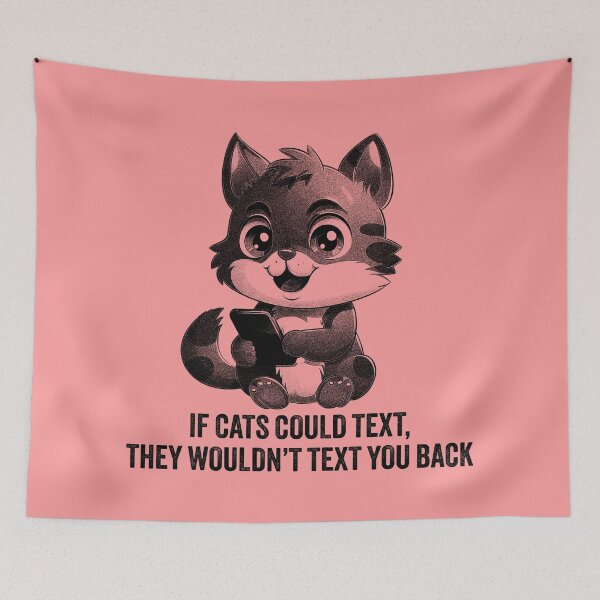 Item preview, If Cats Could Text designed and sold by Texterns.
