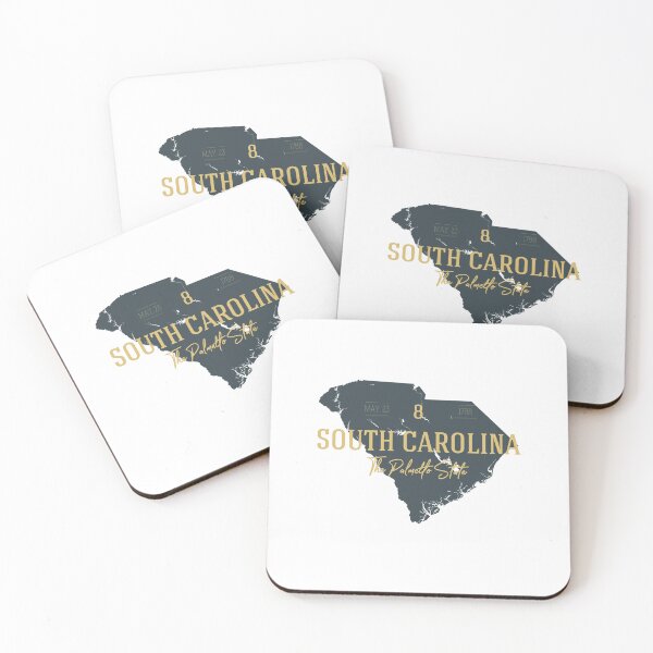 Item preview, American state map. South Carolina. The Palmetto State designed and sold by dk-design85.