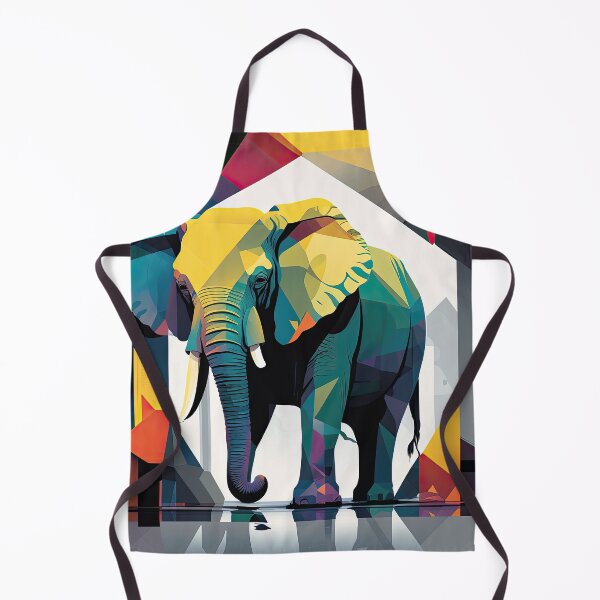 Item preview, Explore Simplistic & Minimalistic African Elephant Art designed and sold by ArtificialGenes.