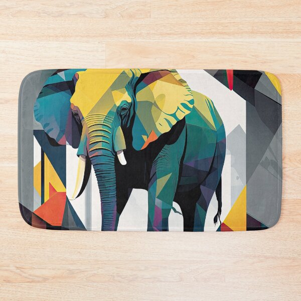 Item preview, Explore Simplistic & Minimalistic African Elephant Art designed and sold by ArtificialGenes.