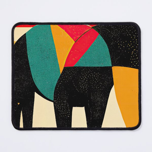 Item preview, Explore Simplistic & Minimalistic African Elephant Art designed and sold by ArtificialGenes.