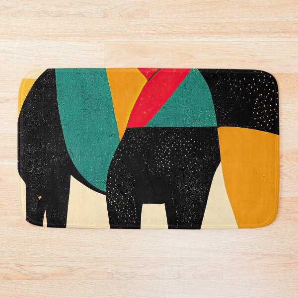 Item preview, Explore Simplistic & Minimalistic African Elephant Art designed and sold by ArtificialGenes.