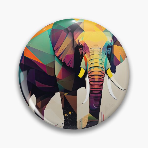 Item preview, Explore Simplistic & Minimalistic African Elephant Art designed and sold by ArtificialGenes.
