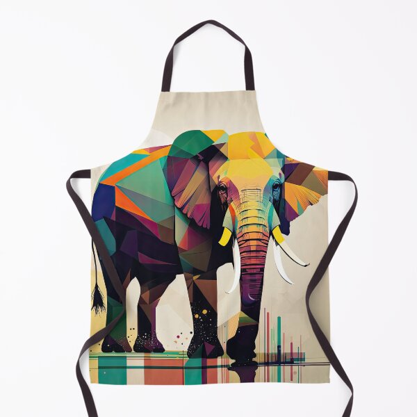 Item preview, Explore Simplistic & Minimalistic African Elephant Art designed and sold by ArtificialGenes.