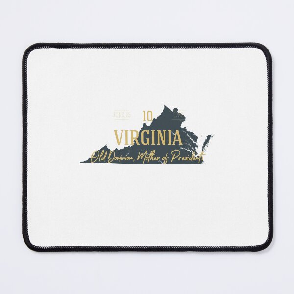 Item preview, American state map. Virginia. Old Dominion, Mother of Presidents designed and sold by dk-design85.