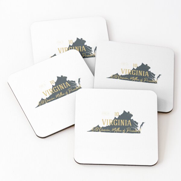 Item preview, American state map. Virginia. Old Dominion, Mother of Presidents designed and sold by dk-design85.
