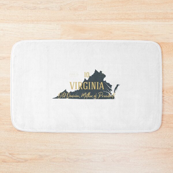 Item preview, American state map. Virginia. Old Dominion, Mother of Presidents designed and sold by dk-design85.