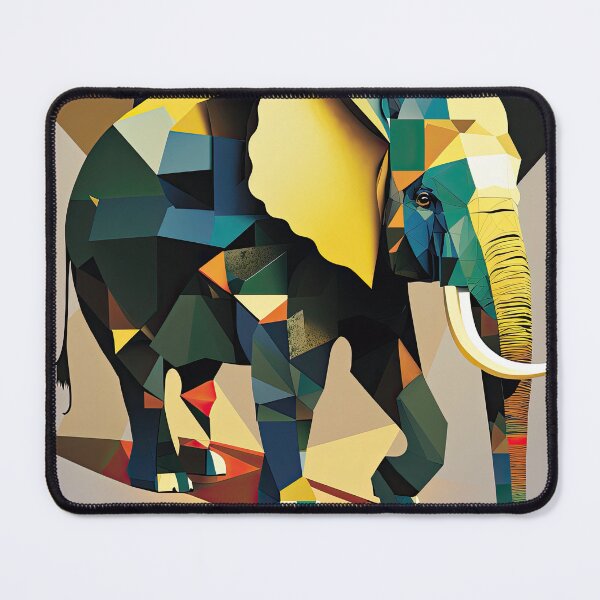 Item preview, Explore Simplistic & Minimalistic African Elephant Art designed and sold by ArtificialGenes.