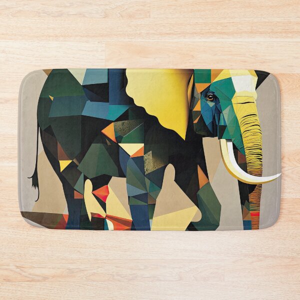 Item preview, Explore Simplistic & Minimalistic African Elephant Art designed and sold by ArtificialGenes.