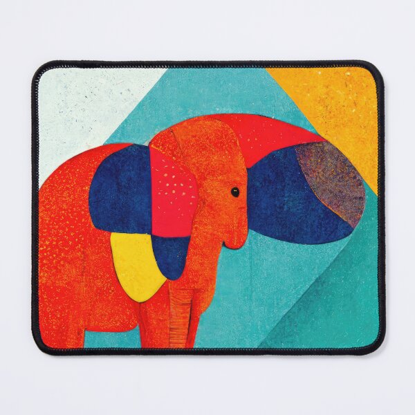 Item preview, Explore Simplistic & Minimalistic African Elephant Art designed and sold by ArtificialGenes.