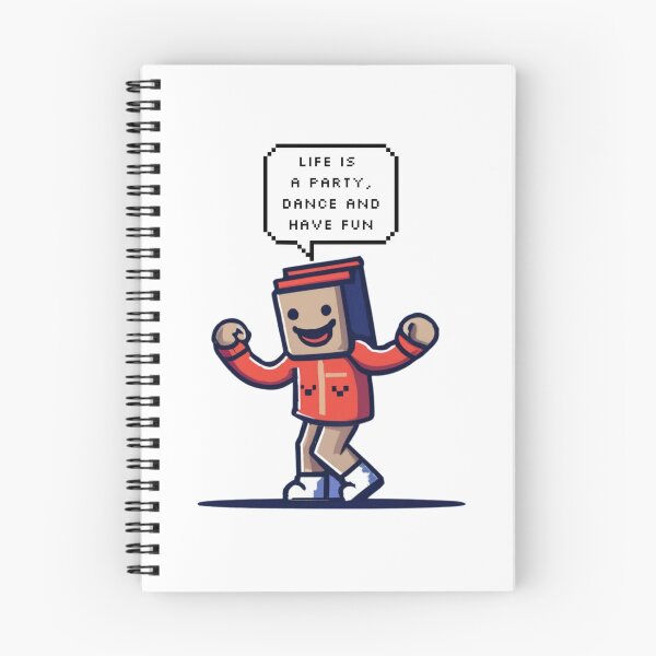 Item preview, Life is a party, dance and have fun, Man in the box | Pixel Style designed and sold by CircinusStore.