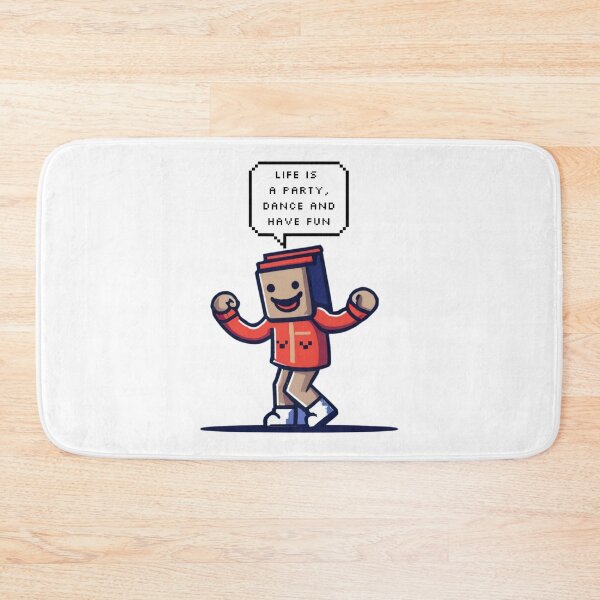 Item preview, Life is a party, dance and have fun, Man in the box | Pixel Style designed and sold by CircinusStore.