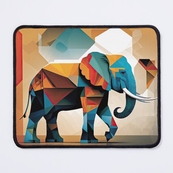 Item preview, Explore Simplistic & Minimalistic African Elephant Art designed and sold by ArtificialGenes.
