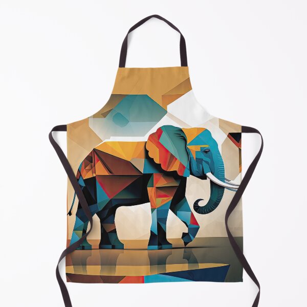 Item preview, Explore Simplistic & Minimalistic African Elephant Art designed and sold by ArtificialGenes.
