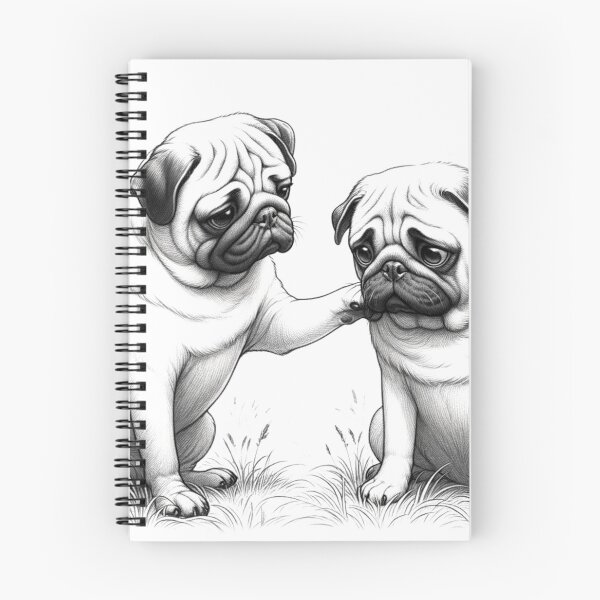 Item preview, Pug's Gentle Touch designed and sold by TakashiS.
