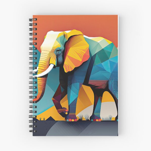 Item preview, Explore Simplistic & Minimalistic African Elephant Art designed and sold by ArtificialGenes.