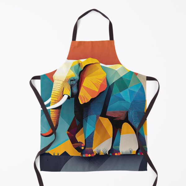 Item preview, Explore Simplistic & Minimalistic African Elephant Art designed and sold by ArtificialGenes.