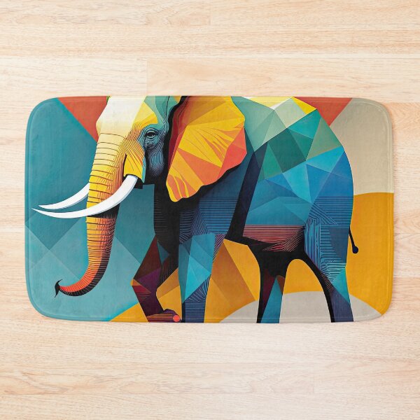 Item preview, Explore Simplistic & Minimalistic African Elephant Art designed and sold by ArtificialGenes.
