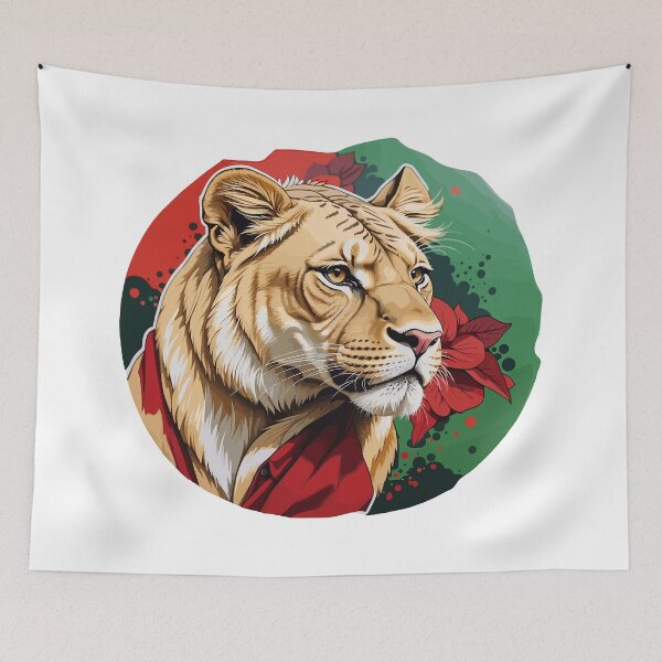 Item preview, Beautiful Lioness Queen designed and sold by reggaeartgifts.