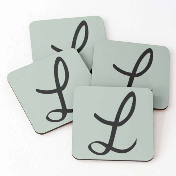 Item preview, Cutesy Calligraphy L designed and sold by Meg-Hoyt.