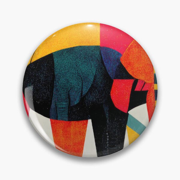 Item preview, Explore Simplistic & Minimalistic African Elephant Art designed and sold by ArtificialGenes.