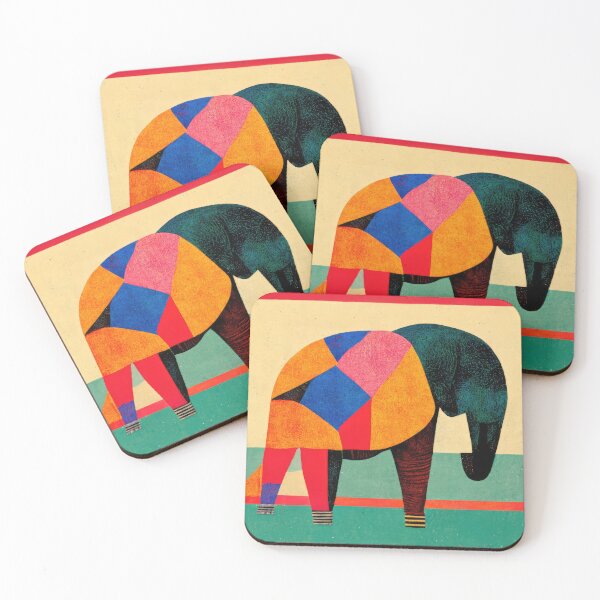 Item preview, Explore Simplistic & Minimalistic African Elephant Art designed and sold by ArtificialGenes.