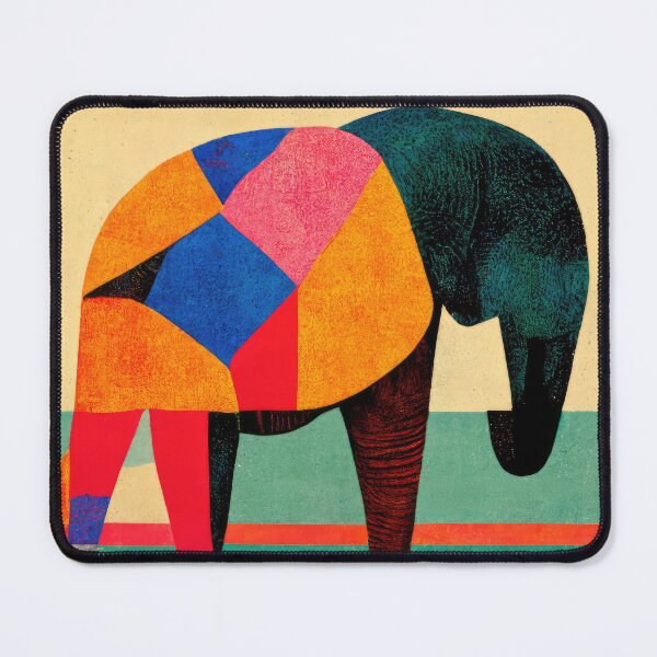 Item preview, Explore Simplistic & Minimalistic African Elephant Art designed and sold by ArtificialGenes.