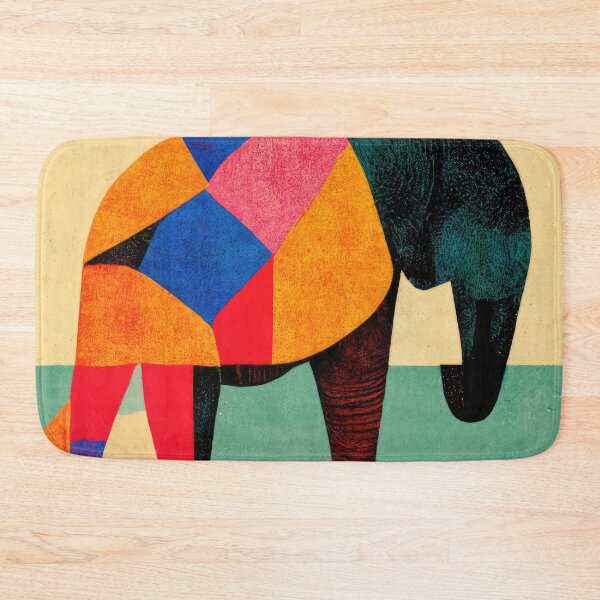 Item preview, Explore Simplistic & Minimalistic African Elephant Art designed and sold by ArtificialGenes.