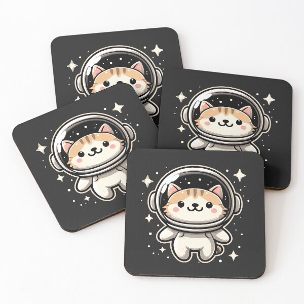 Item preview, Astronaut cat designed and sold by HcnDesigner.