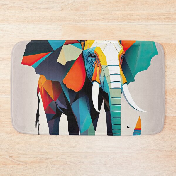 Item preview, Explore Simplistic & Minimalistic African Elephant Art designed and sold by ArtificialGenes.