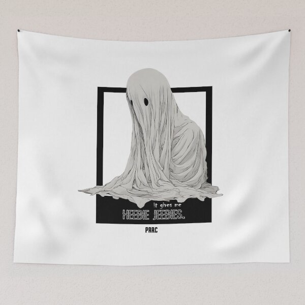 Item preview, Spooked ghost designed and sold by Parc-Ofi.