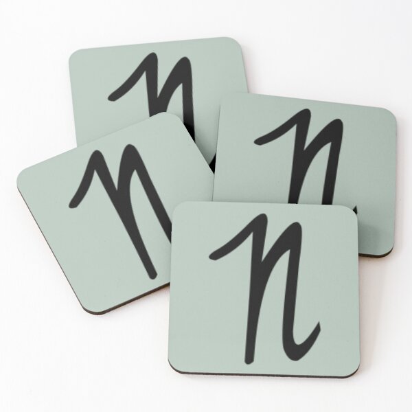 Item preview, Cutesy Calligraphy N designed and sold by Meg-Hoyt.