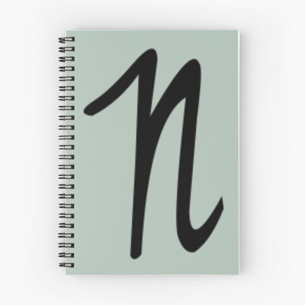Item preview, Cutesy Calligraphy N designed and sold by Meg-Hoyt.