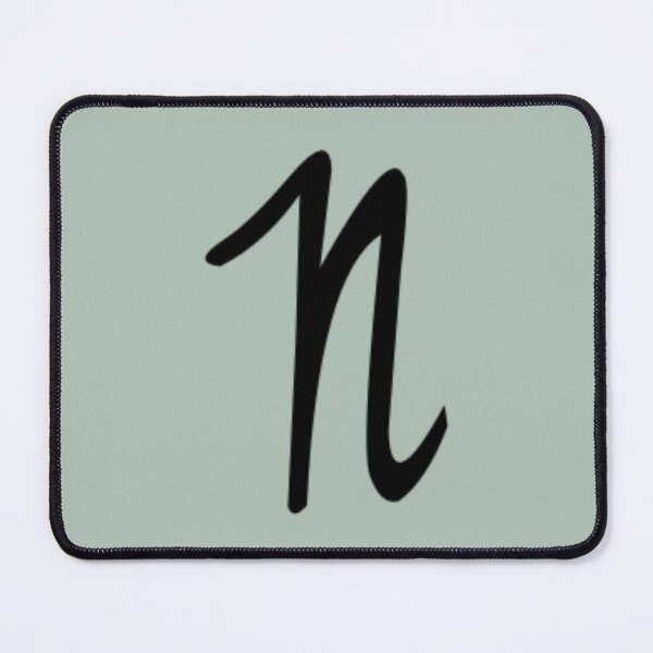 Item preview, Cutesy Calligraphy N designed and sold by Meg-Hoyt.