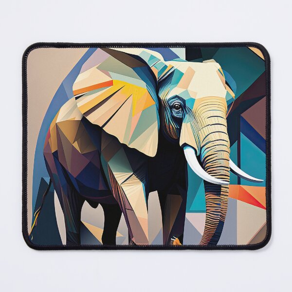 Item preview, Explore Simplistic & Minimalistic African Elephant Art designed and sold by ArtificialGenes.